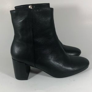 Taryn Rose Black Leather Cassidy Boot